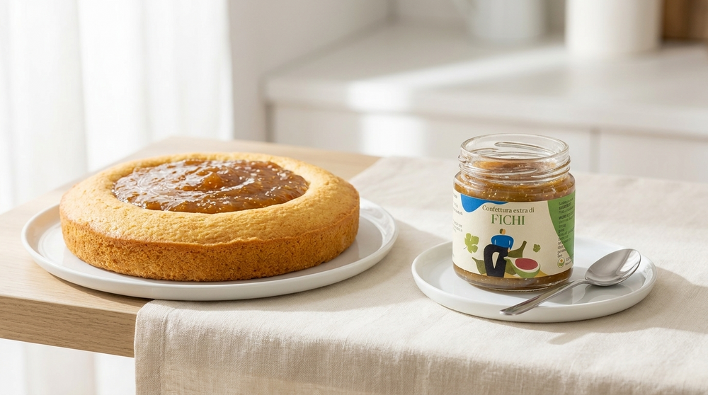 Crostata morbida ai fichi