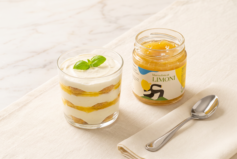 Tiramisù al limone del Cilento