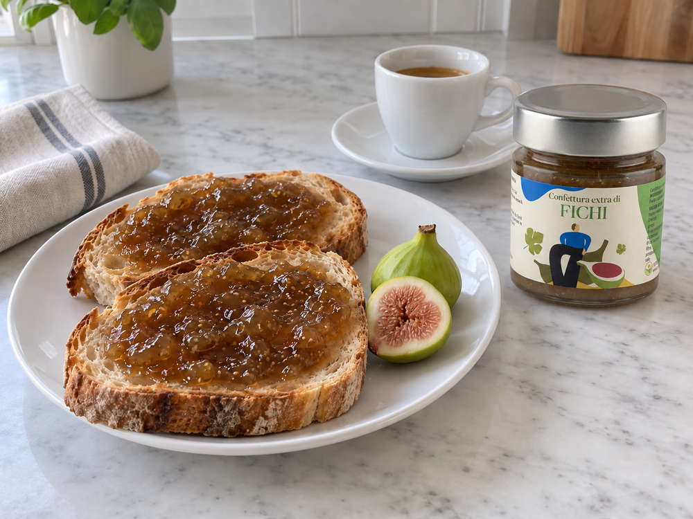 Confiture de figues à l'italienne