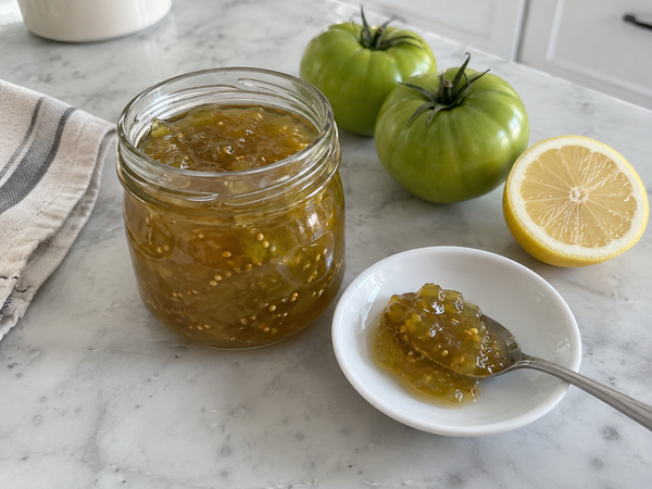 Green tomato jam