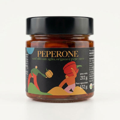 Peperoni sott'olio EVO artigianali Minnelea