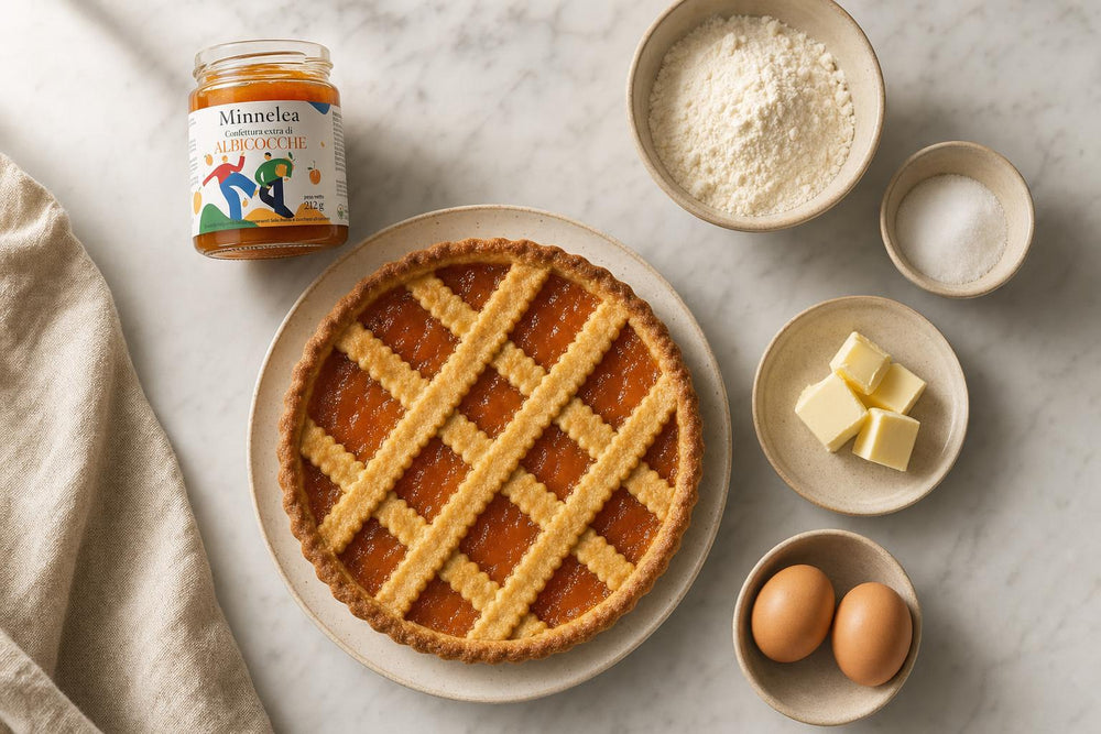 Crostata alla marmellata di albicocche