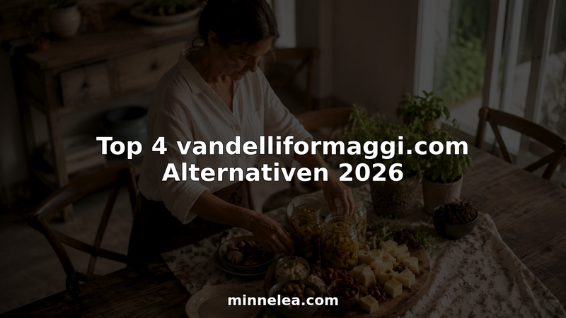 Eine Frau richtet liebevoll italienische Antipasti auf einer Servierplatte an.