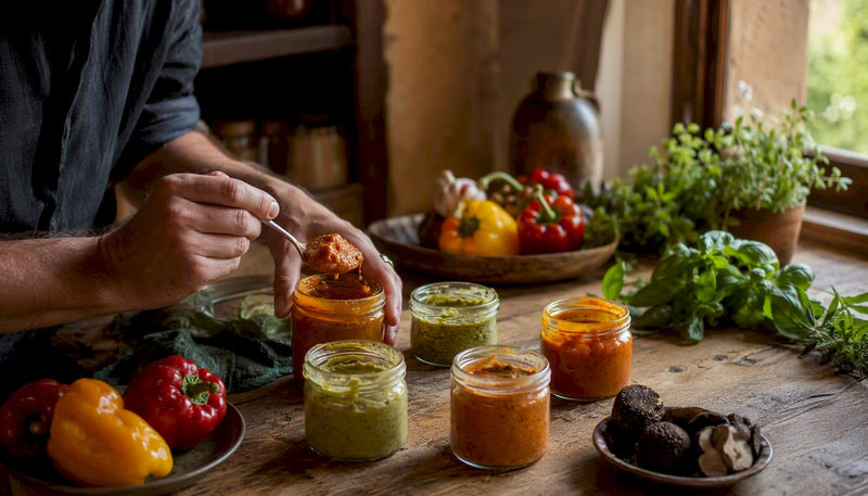 Italienische Pastasaucen in cremiger Konsistenz – praktisch abgefüllt im Glas.