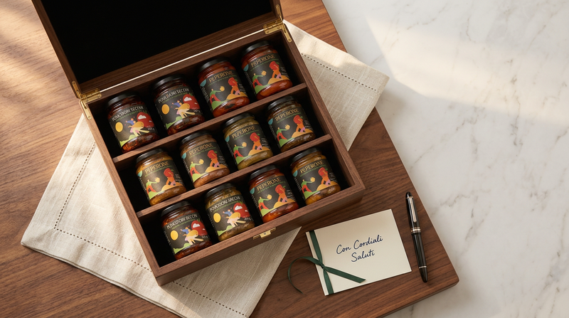 Regali aziendali Natale gourmet personalizzabili Minnelea