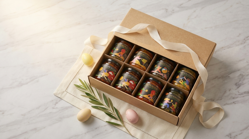 Regali Pasqua gourmet con prodotti artigianali del Cilento