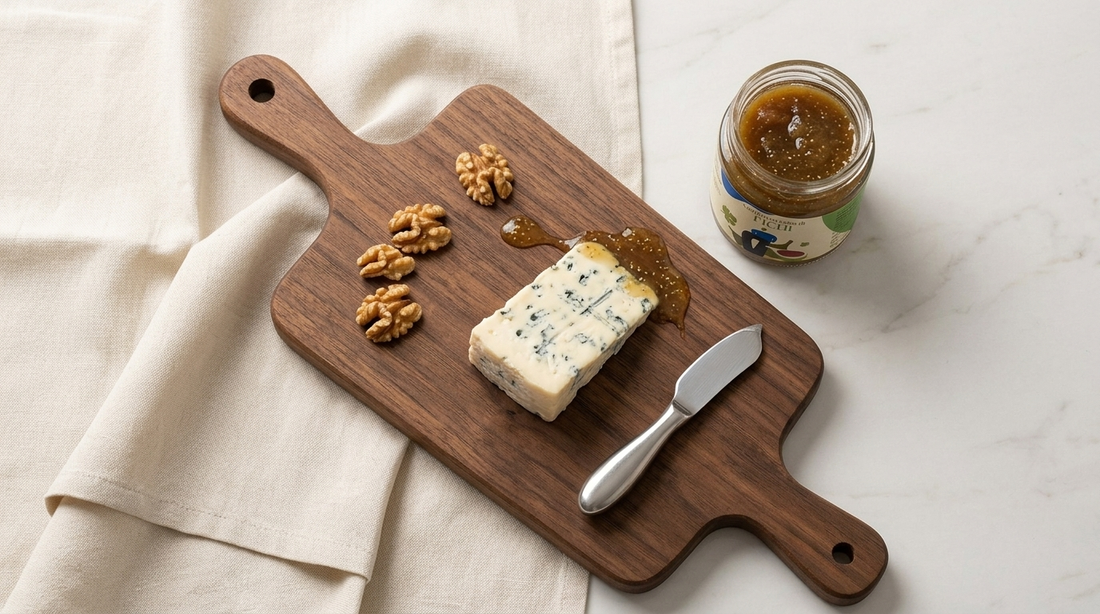 Gorgonzola e confettura di fichi Minnelea, abbinamento