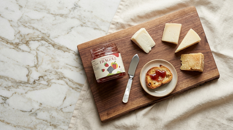 Pecorino stagionature e confetture Minnelea pairing