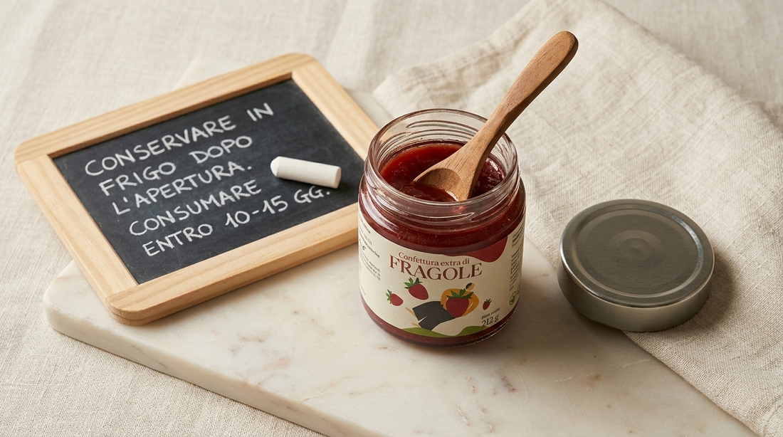 Come conservare la marmellata aperta, regole pratiche