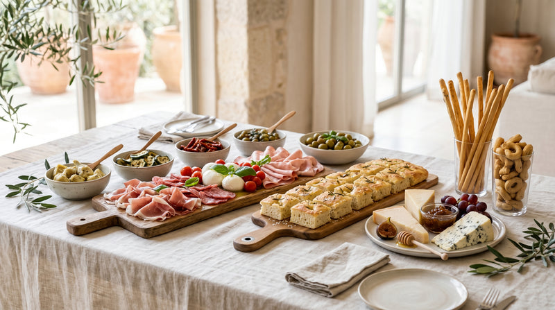 Kaltes Buffet planen: die italienische Methode für 10 bis 30 Gäste