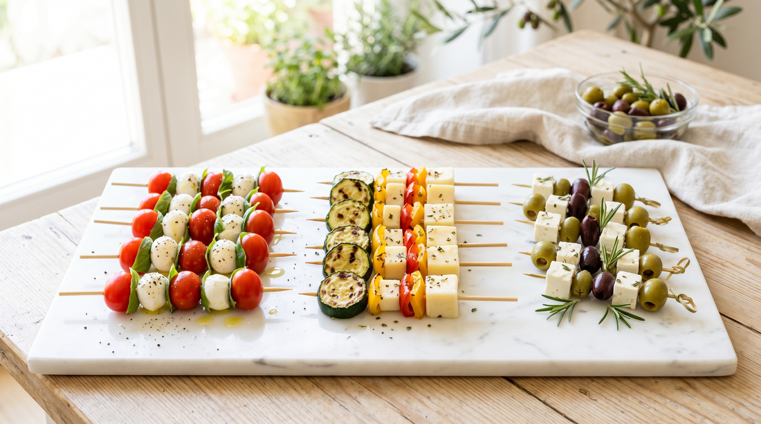 Spieße & Fingerfood: 12 italienische Ideen, die ohne Besteck glücklich machen
