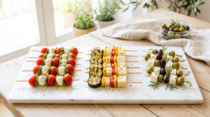 Spieße & Fingerfood: 12 italienische Ideen, die ohne Besteck glücklich machen