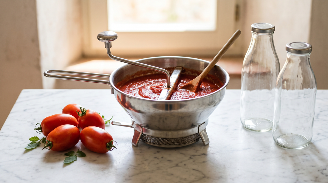 Passierte Tomaten selber machen: die Methode, der Aufwand, die Alternative