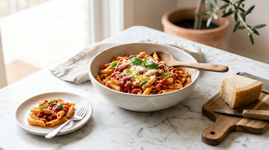 Nudeln mit Tomaten: 6 Familienrezepte zwischen Feierabend und Kindergeburtstag