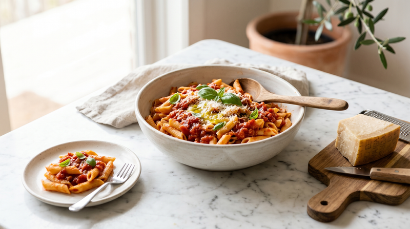 Nudeln mit Tomaten: 6 Familienrezepte zwischen Feierabend und Kindergeburtstag