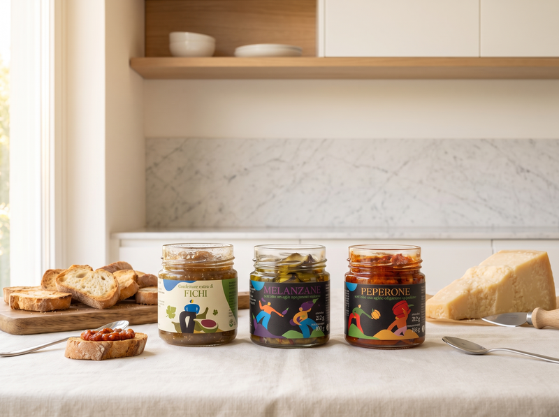 Kaltes Buffet mit offenen Minnelea Gläsern