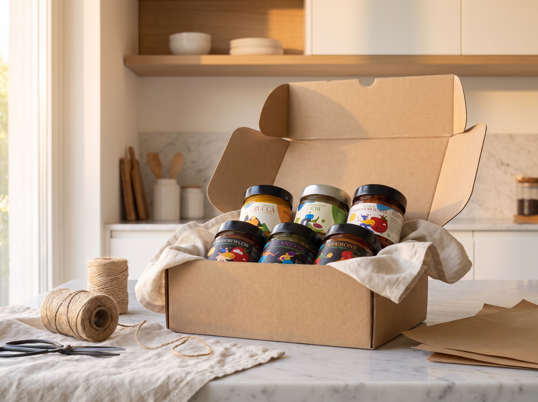 Geschenkkorb mit Minnelea Gläsern selber zusammenstellen