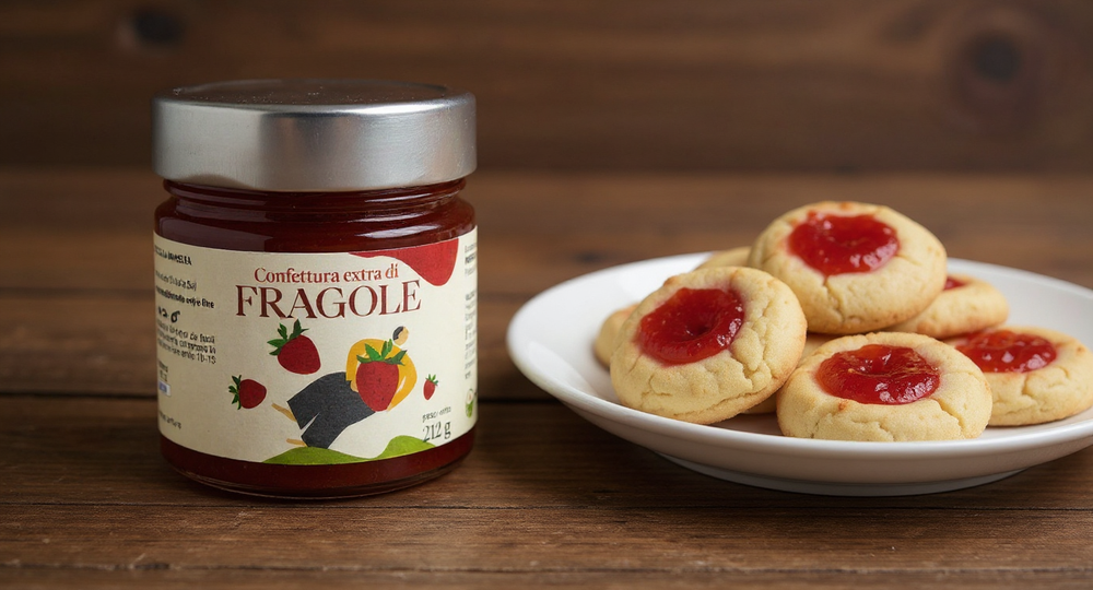 Biscotti morbidi alla marmellata