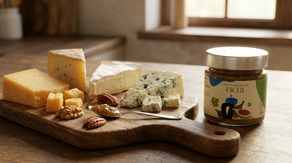 Tagliere di formaggi e confetture: la guida al foodpairing