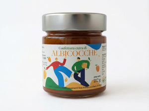 Confettura extra di albicocche artigianale Minnelea in vasetto