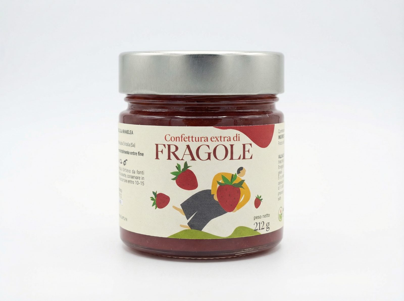 Confettura di Fragola Minnelea — Produzione in Piccoli Lotti