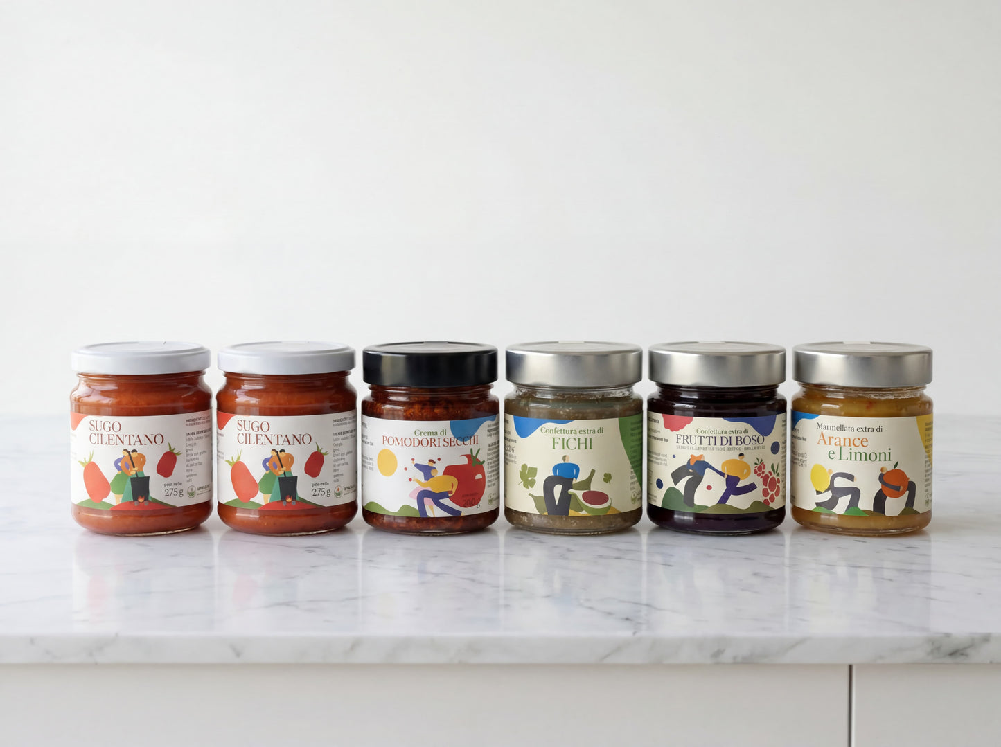 Kit Benvenuto Minnelea - 6 vasetti artigianali dolci e salati