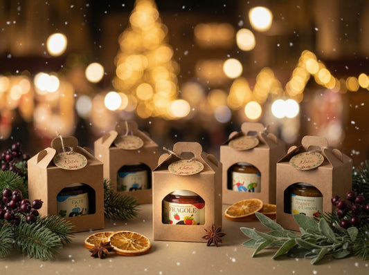 Kit regalo premium Minnelea 18 vasetti — confezione natalizia