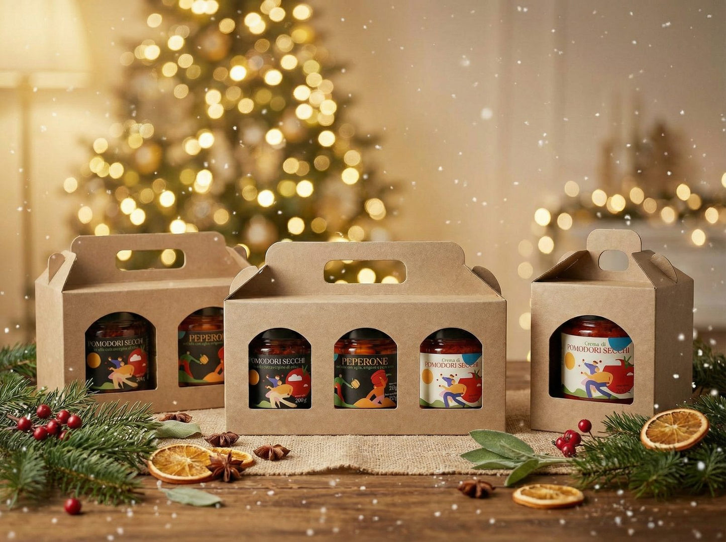 Kit regalo premium Minnelea, assortimento 18 vasetti artigianali