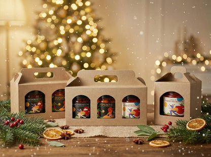 Kit regalo premium Minnelea, assortimento 18 vasetti artigianali
