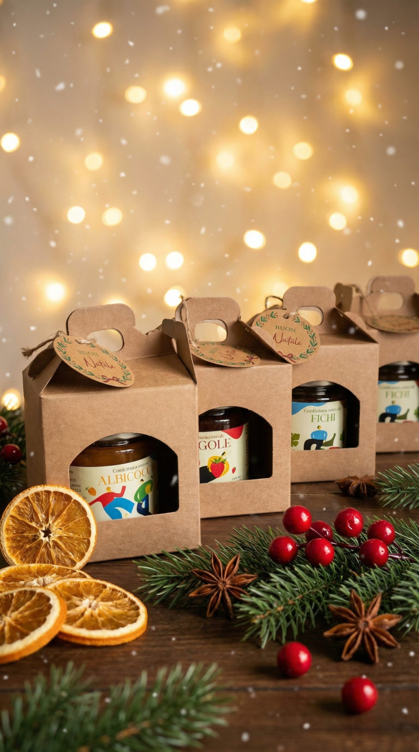 Kit regalo premium Minnelea con vasetti artigianali