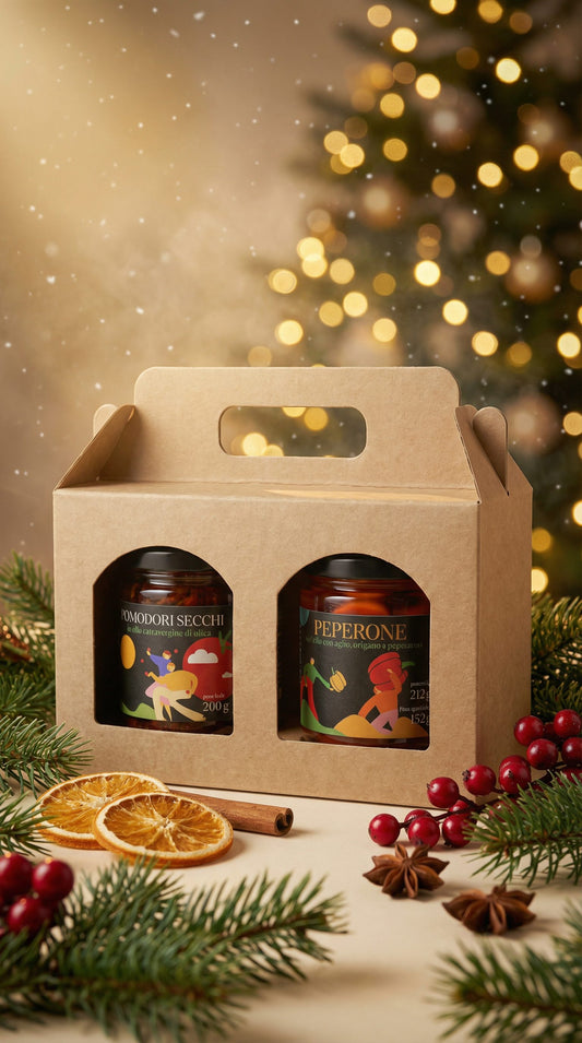 Kit regalo premium Minnelea con vasetti dolci e salati