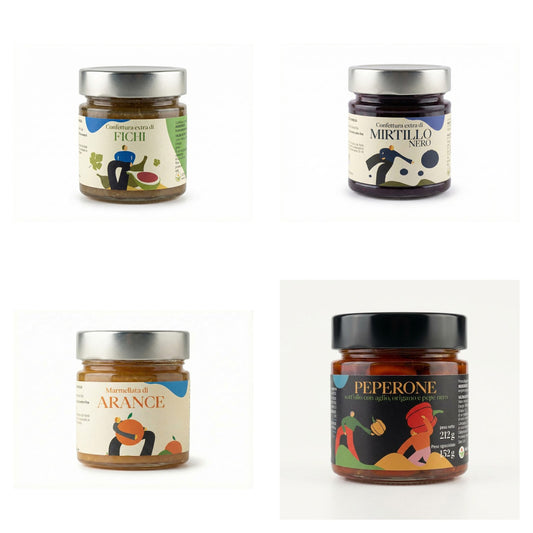 Kit Tagliere - Formaggi & Confetture Minnelea