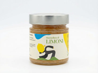 Marmellata extra di limoni artigianale Minnelea in vasetto
