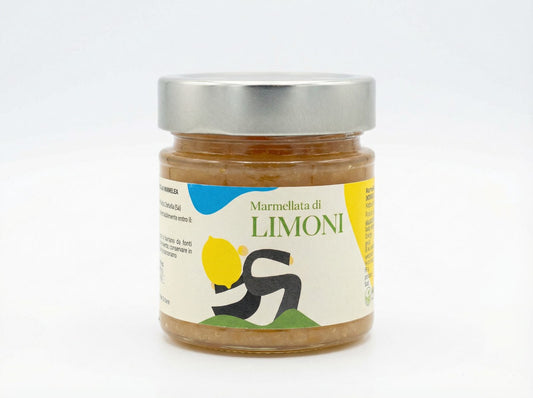 Marmellata extra di limoni artigianale Minnelea in vasetto