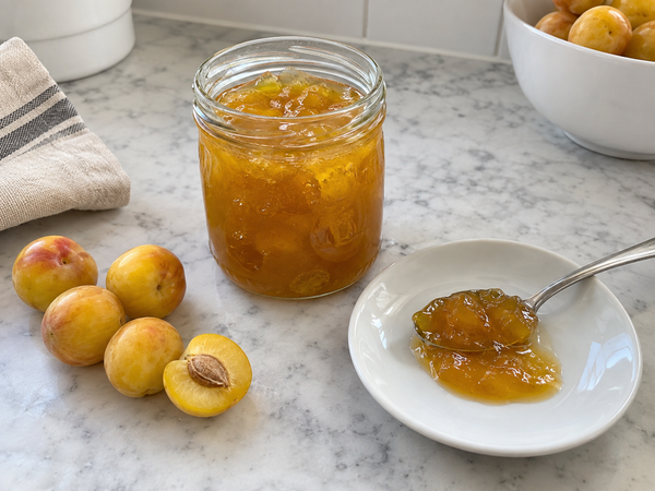 Mirabelle plum jam