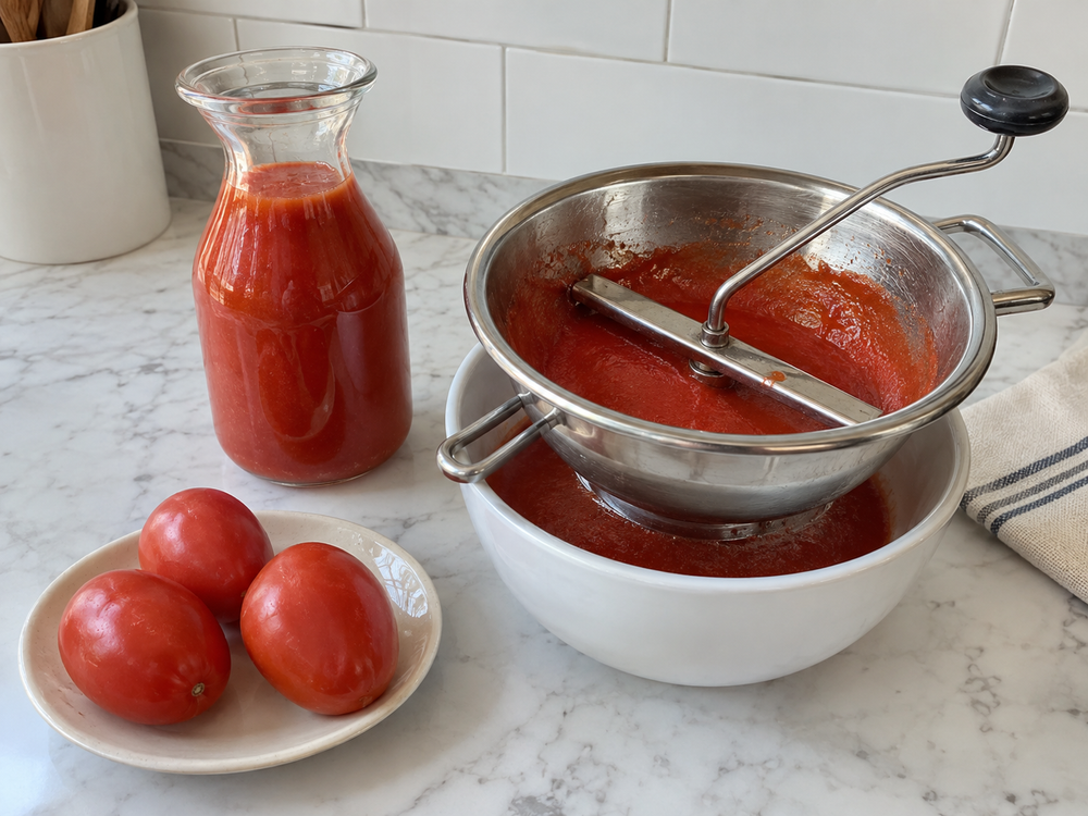 Coulis de tomates maison