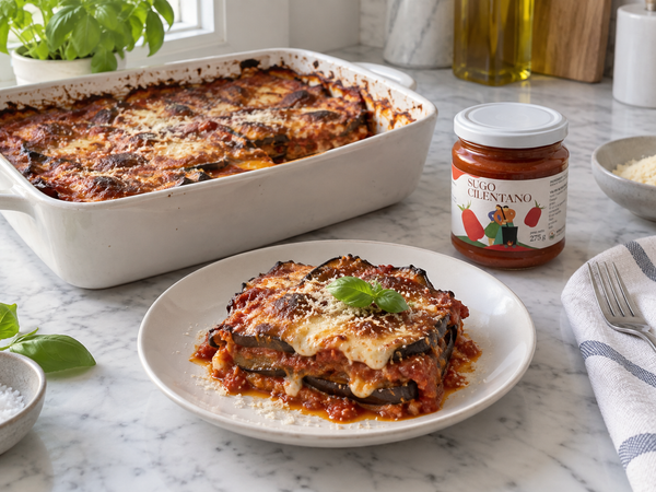 Aubergines à la parmigiana
