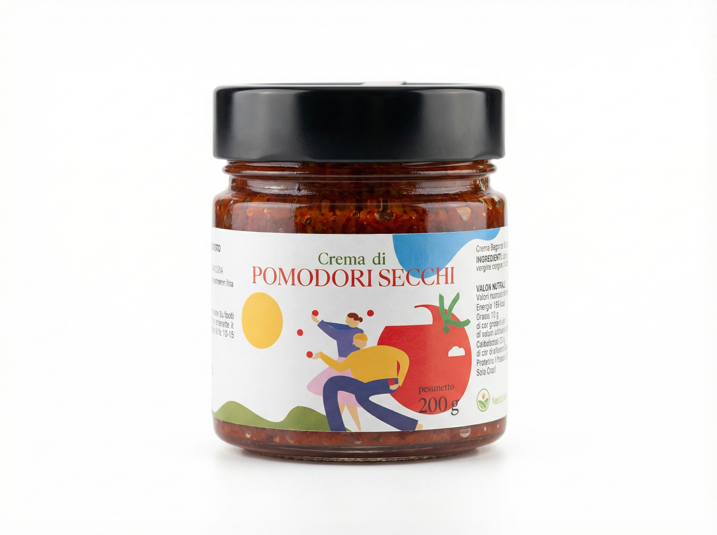 Paté di Pomodori Secchi Artigianale - Con Olio EVO