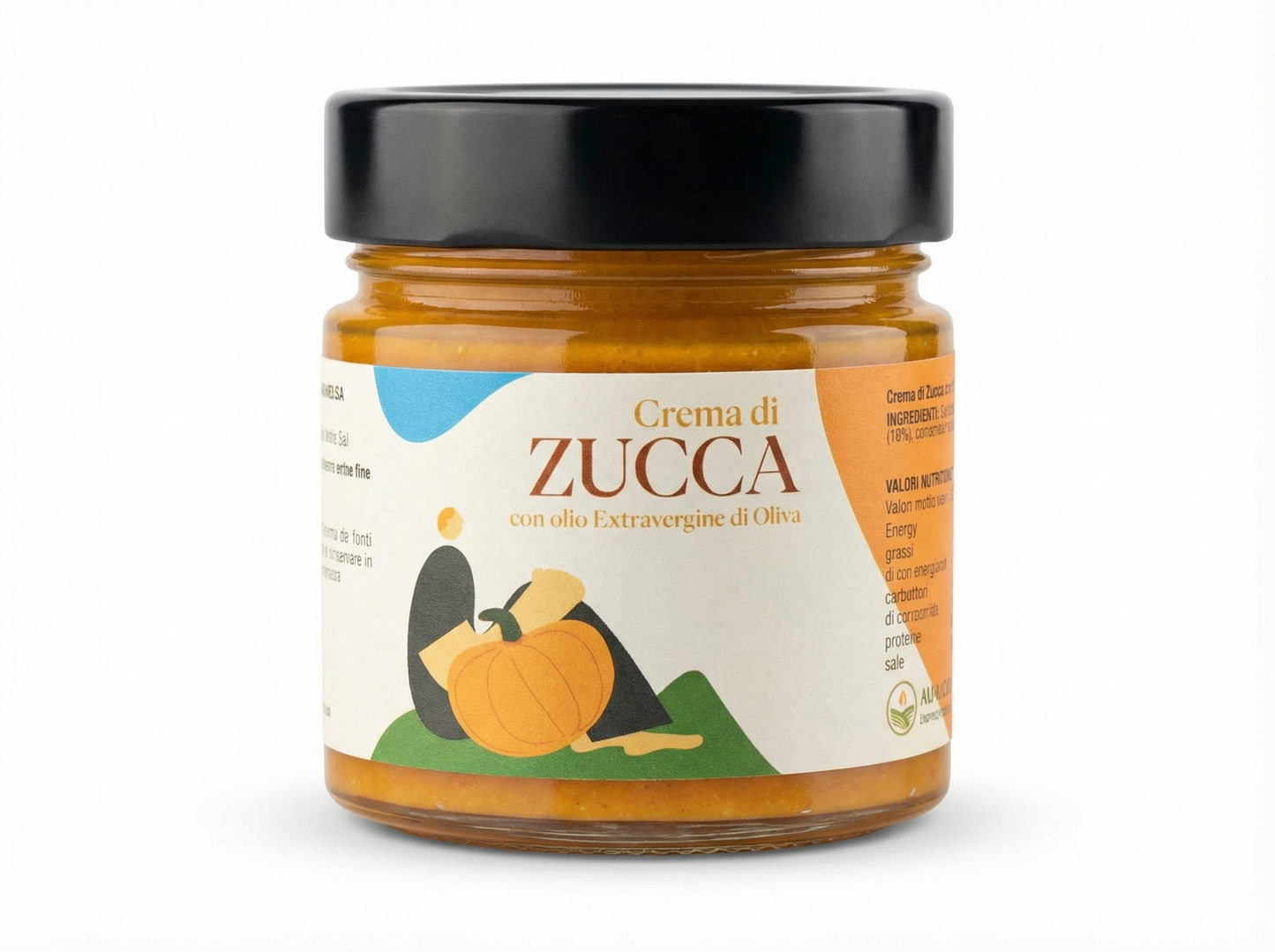 Crema di Zucca Sottovuoto - Artigianale con Olio EVO
