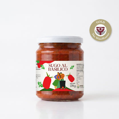Sugo al Basilico Minnelea, medaglia d'oro WineHunter Award